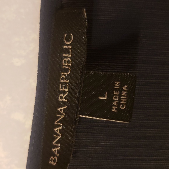 Banana Republic Navy Blouse - Picture 3 of 5